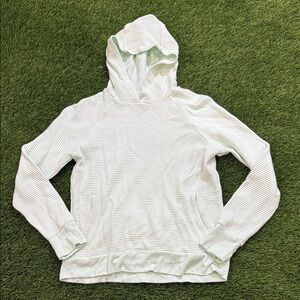 Athleta Girl Hooded Sweatshirt - Ribbed , Mint Green